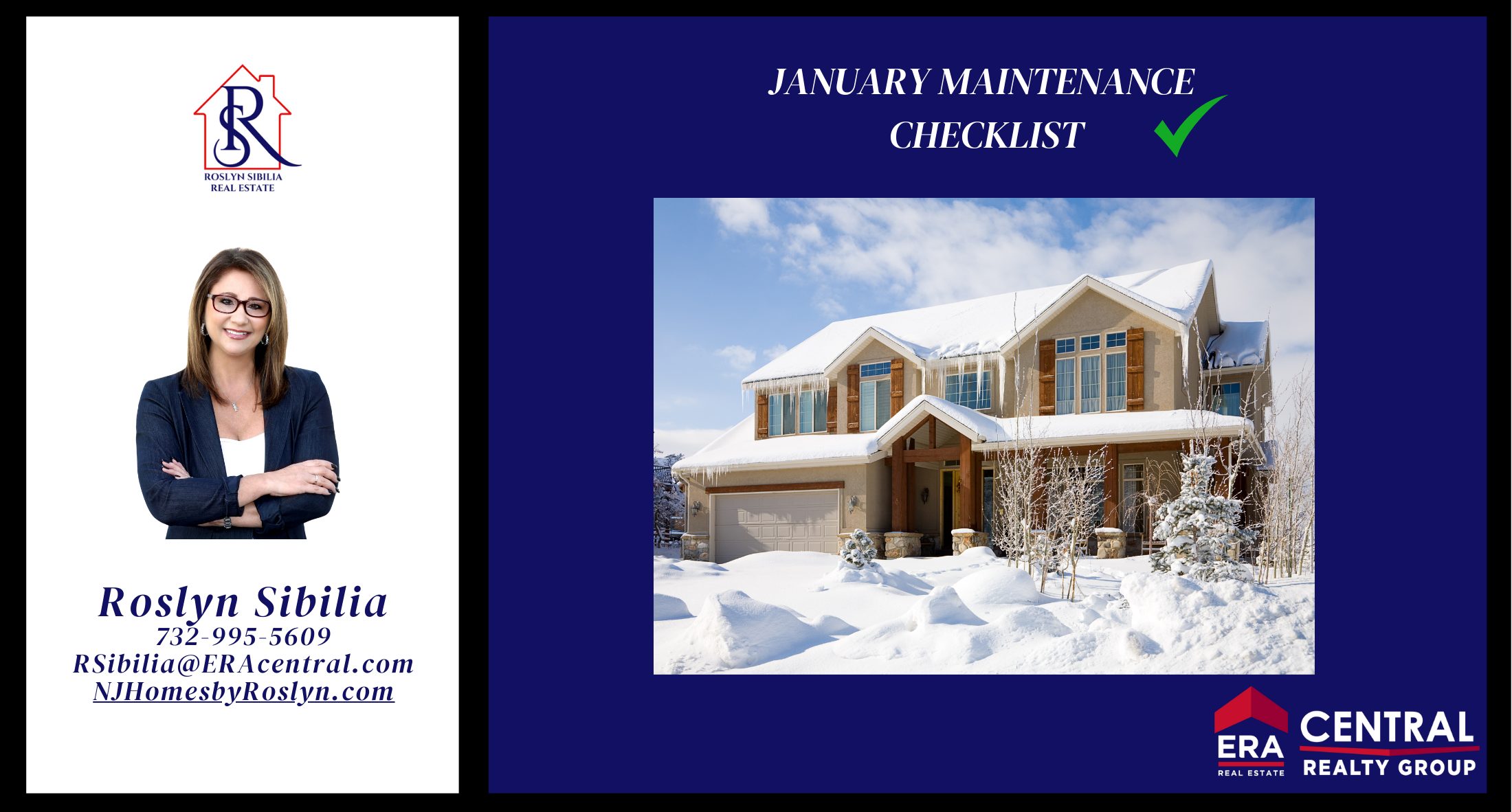 January Home Maintenance Checklist