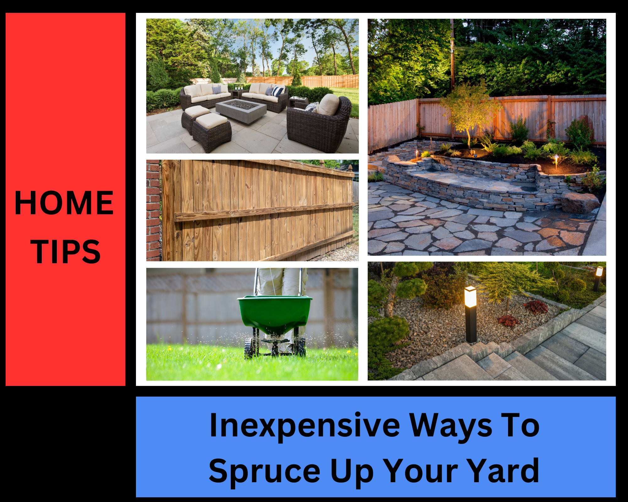 Ways to Spruce Up Your Yard