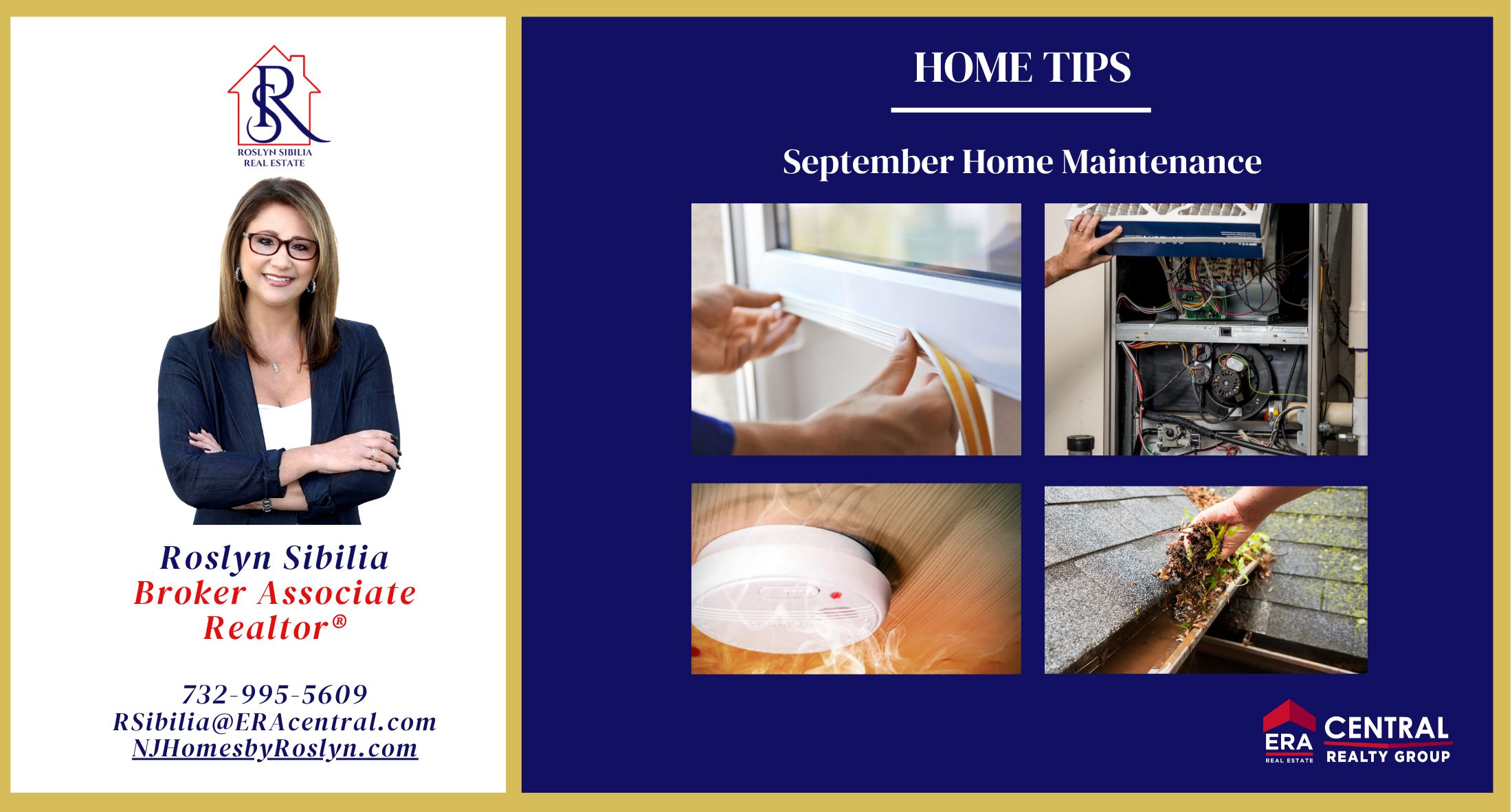 September home tips for homeowners preparing their homes for fall, including seasonal maintenance and home care reminders.