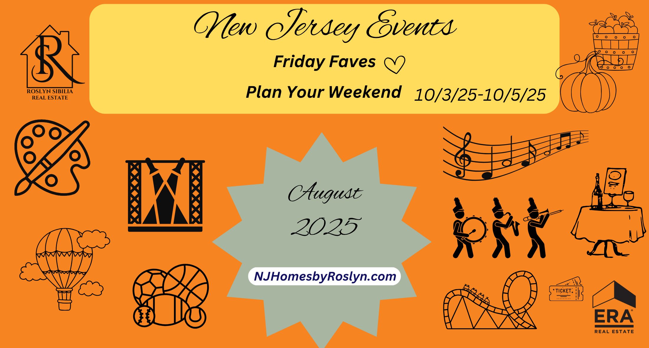 Things to do in New Jersey in October