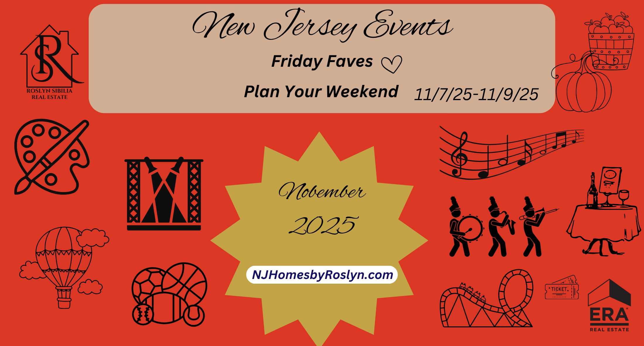 New Jersey Events-November