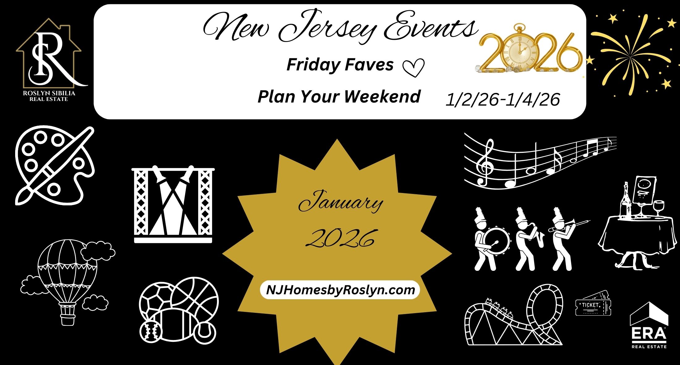Friday Faves by Roslyn Sibilia-Top Realtor-Monmouth, Ocean & Middlesex Counties Freehold Realtor
