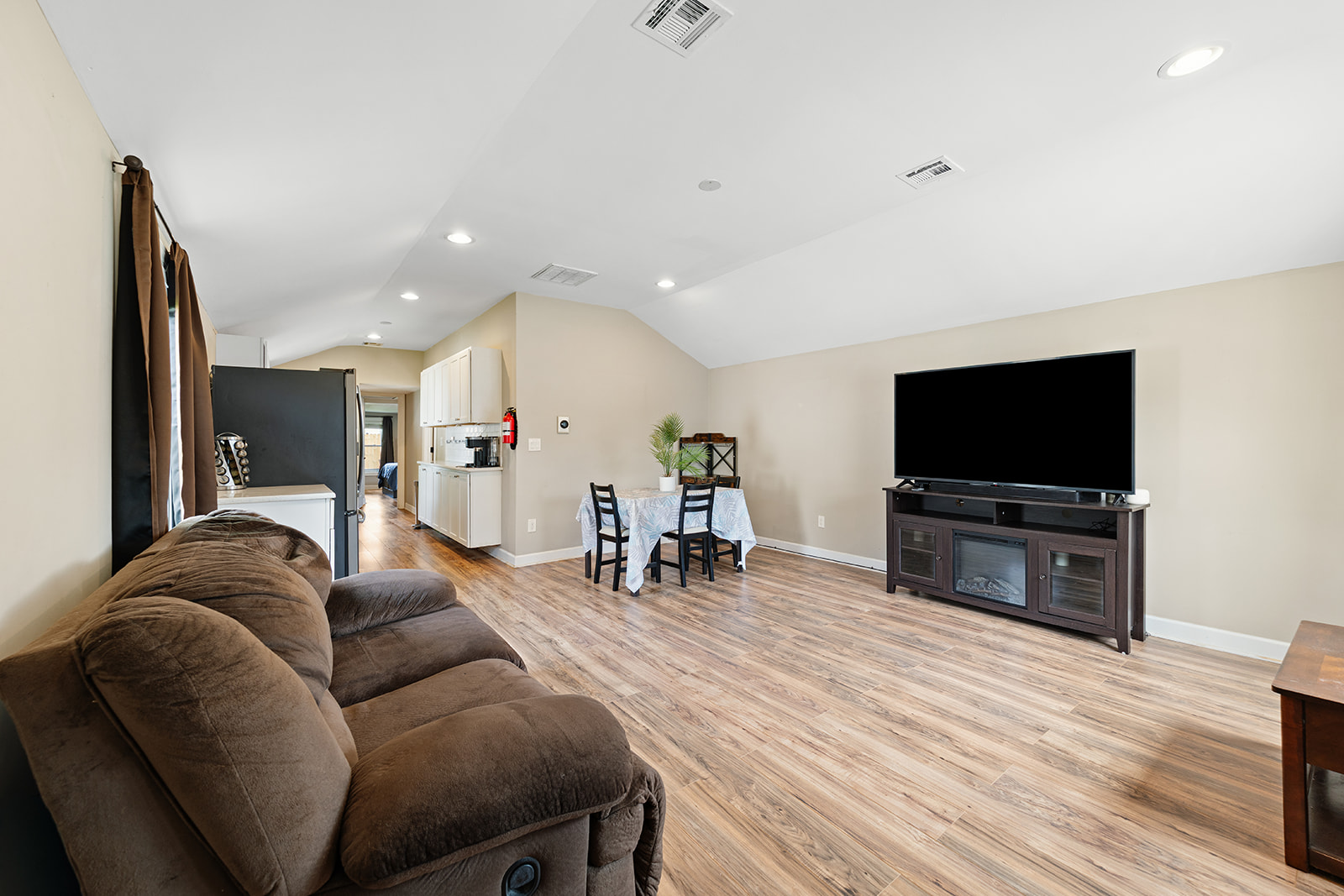 Open concept interior of updated 285 Shoreland Circle home in Old Bridge NJ